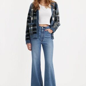 Levi's Light Blue Flare Jeans